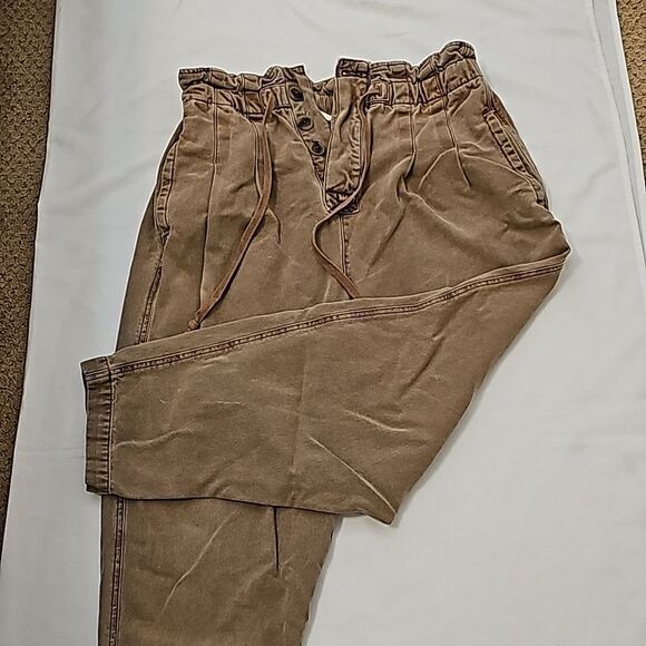 Free People Margate Pleated Trouser M - Picture 3 of 13